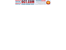 Tablet Screenshot of oct.com
