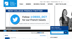 Desktop Screenshot of oct.ca